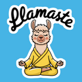 Llamaste Llama Sticker