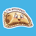 I'm Stuffed Ravioli Pasta Sticker