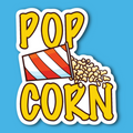 Popcorn Bucket Sticker