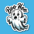 Boo Hoo Ghost Sticker