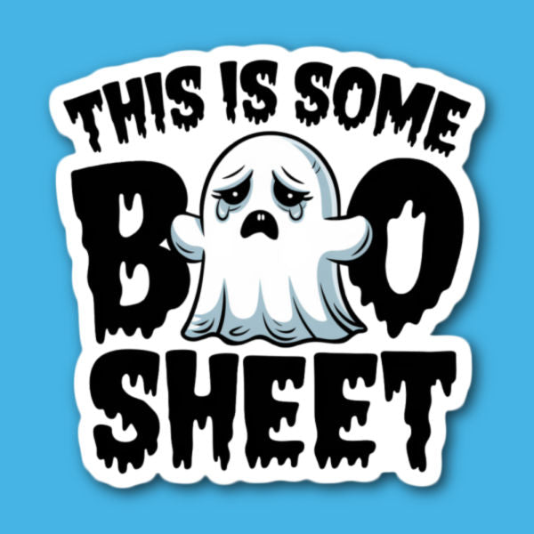 This Is Some Boo Sheet Ghost Sticker