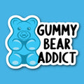 Gummy Bear Addict Sticker