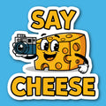 Say Cheese Sticker
