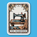 The Seamstress Sewing Sticker