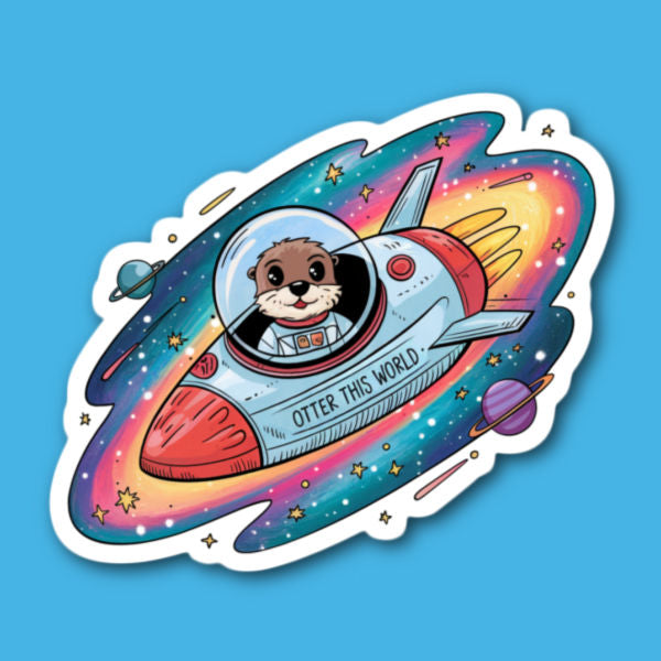 Otter This World Sticker