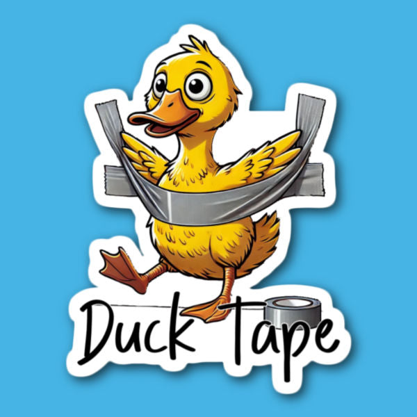 Duck Tape Sticker