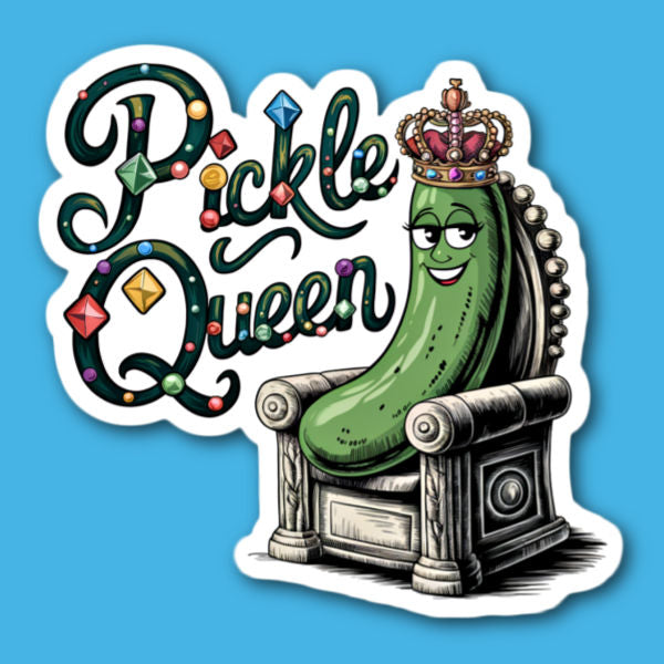Pickle Queen Sticker