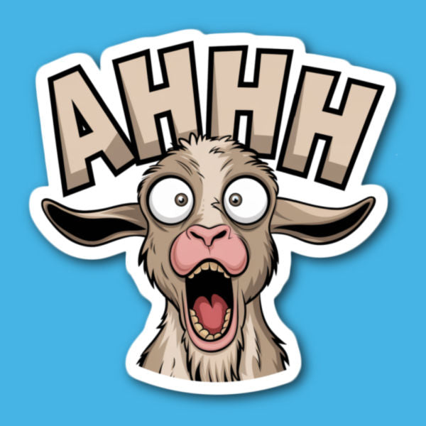 Screaming Goat Sticker