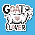 Goat Lover Sticker