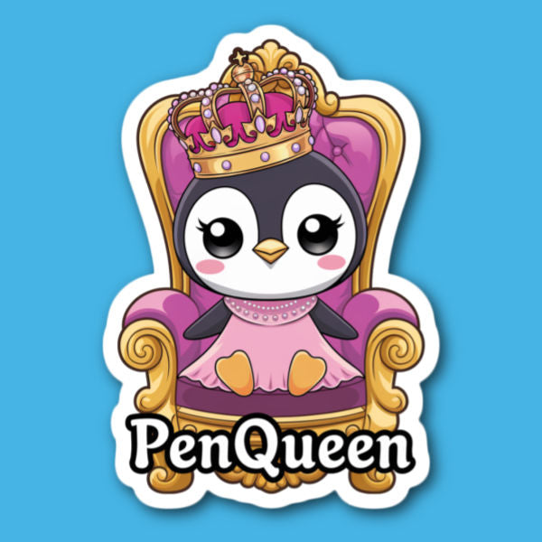 PenQueen Penguin Sticker