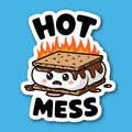 Hot Mess S'Mores Sticker