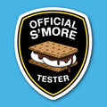 Official S'More Tester S'Mores Sticker