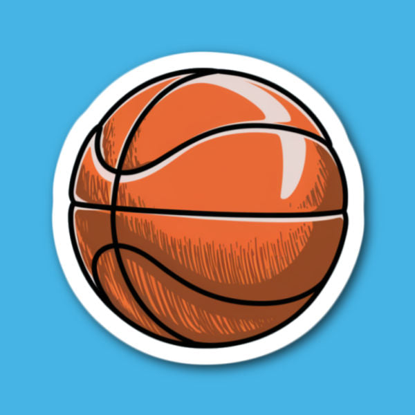 Basketball Sticker