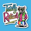 Totally Ratical Rat Sticker
