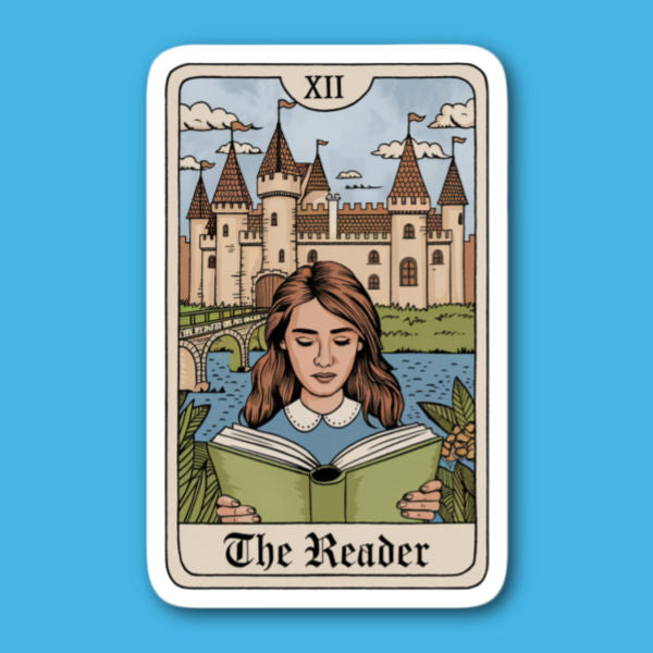 The Reader Tarot Card Sticker