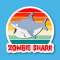 Zombie Shark Sticker