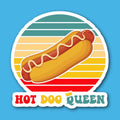 Hot Dog Queen Sticker
