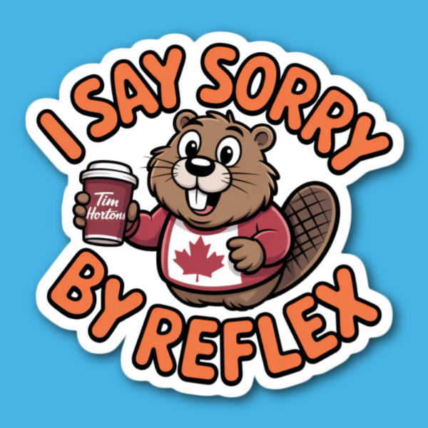 I Say Sorry By Reflex Sticker
