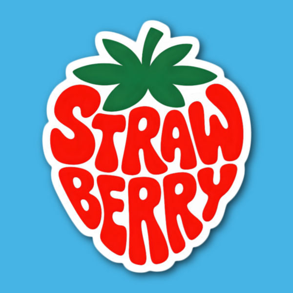 Strawberry Sticker