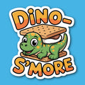 Dino-S'more Sticker