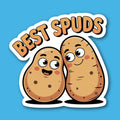 Best Spuds Potato Best Friends Sticker