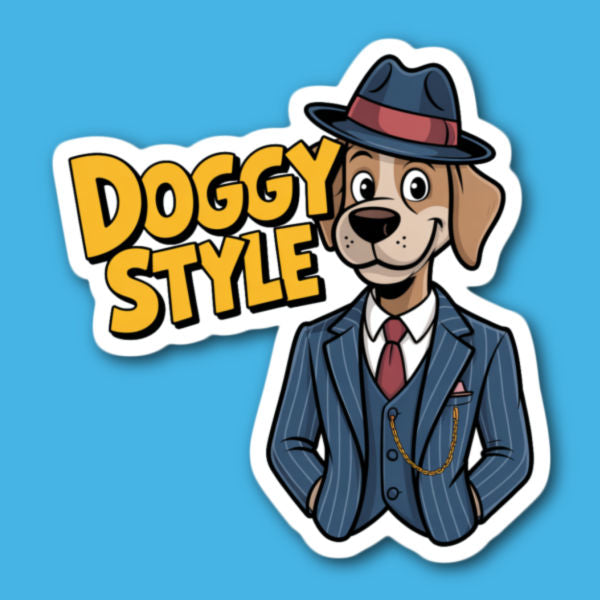 Doggy Style Sticker
