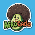 Afrocado Avacado Sticker