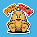Pota-Toes Potato Sticker